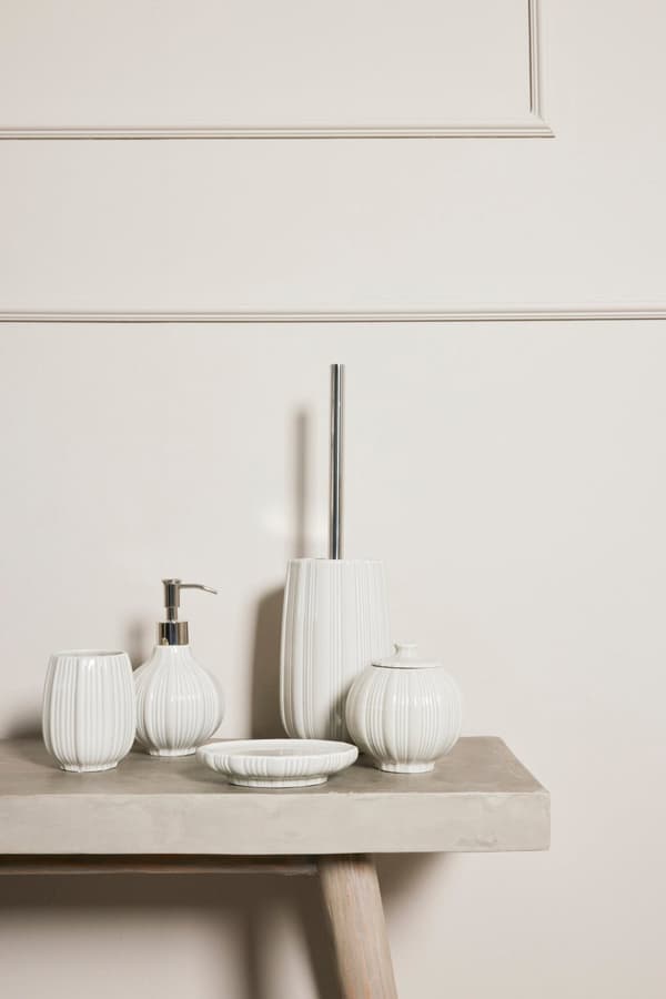 FURNLUX TVÅLHÅLLARE LILY BEIGE 10CM