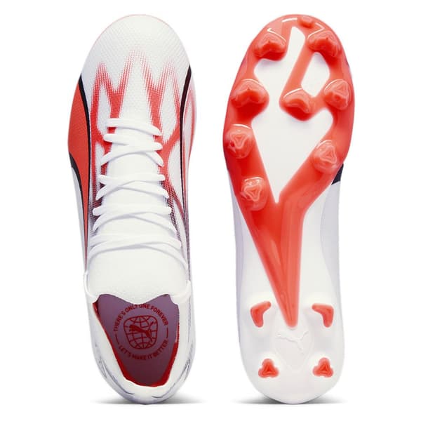 Puma Kvinde Fodboldstøvler Ultra Match Fg/ag Hvid EU 37