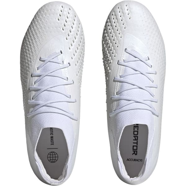 Adidas Fotbollsskor Predator Accuracy.1 Fg Vit EU 40