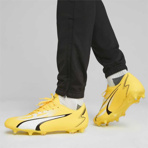 Puma Fotbollsskor Ultra Play Mxsg Gul EU 42