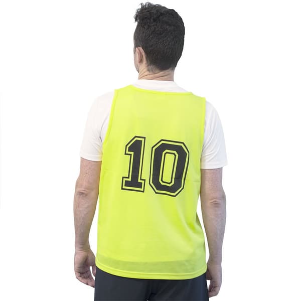 Softee Numeroitu 6 10 10 5 Yksiköitä Ruokalappu Keltainen Senior Mies