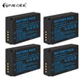 Miniatyrbillede 2 af 2: Canon EOS M batteri, 2000mAh, Kompatibel med M10, M50, M100, 3 batteri 1 oplader