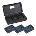 Miniatyrbillede 1 af 2: Canon EOS M batteri, 2000mAh, Kompatibel med M10, M50, M100, 3 batteri 1 oplader