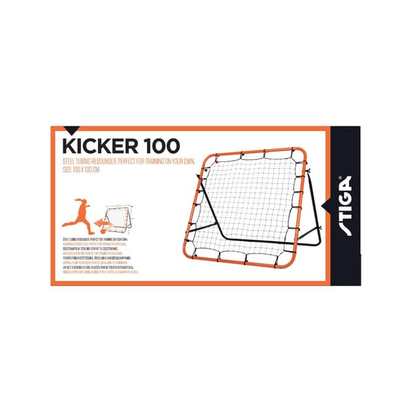 STIGA Rebounder träningsnät Kicker 100 Black/Orange