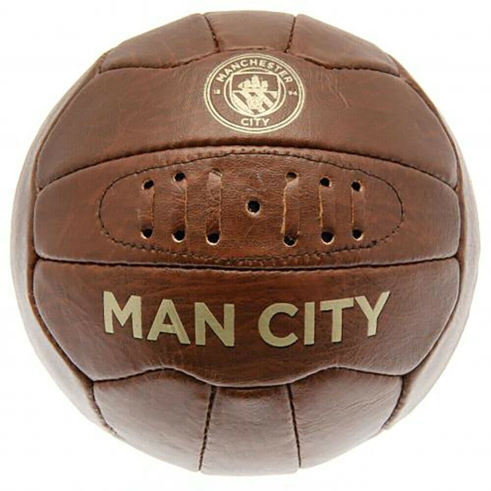 Manchester City FC Retro Heritage Football