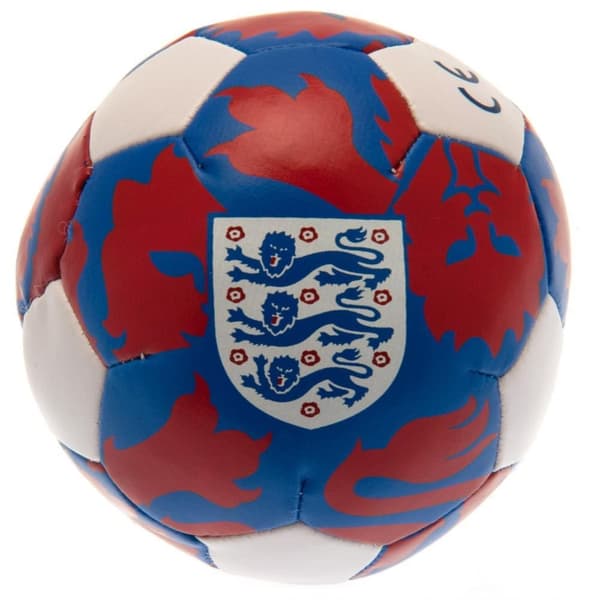 England FA Soft Mini Football Red/White/Blue One Size