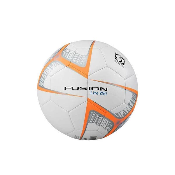 Precision Fusion Lite Football White/Orange 6-8 Years