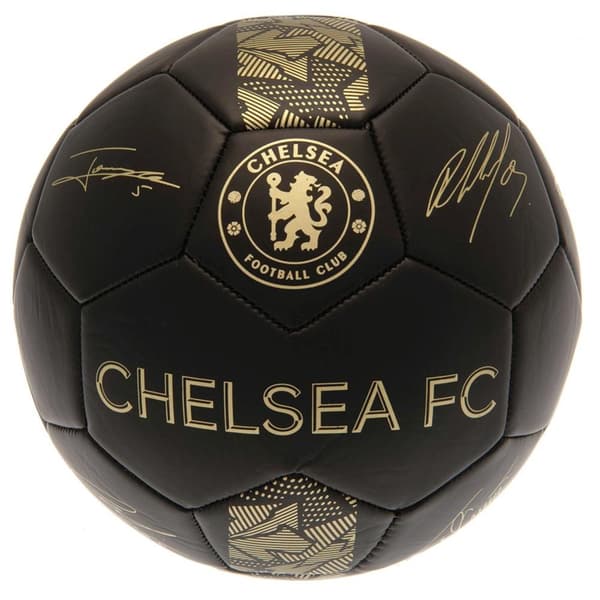 Chelsea FC Phantom Signature fodbold Black/Gold 5