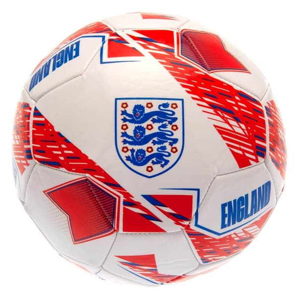 England FA Nimbus Football White/Red 5