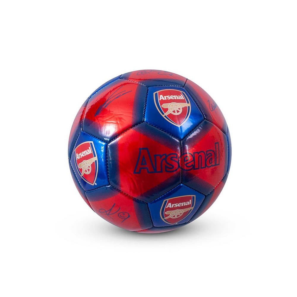 Arsenal FC Signatur metallisk fotboll