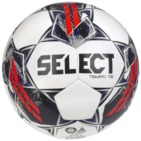 Select Tempo TB FIFA Basic V23 Ball TEMPO TB WHT-BLK, Fodbold, Unisex, hvid, Størrelse: 5