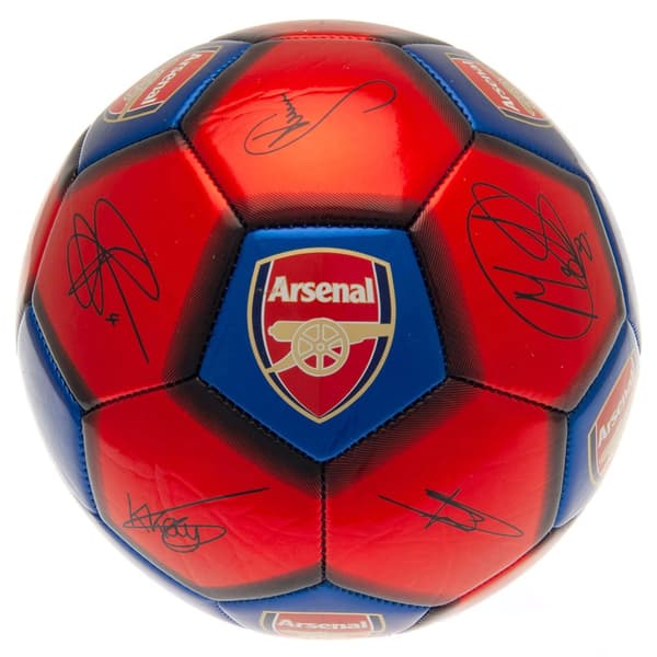 Arsenal FC Victory Through Harmony Signature Football