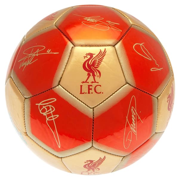 Liverpool FC YNWA Signatur Fotboll