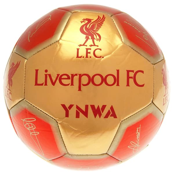 Liverpool FC YNWA Signatur Fotboll