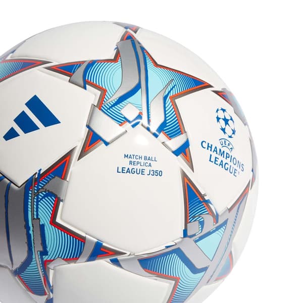 adidas UEFA Champions League J350 Ball IA0941, Fodbold, Unisex, hvid, Størrelse: 4