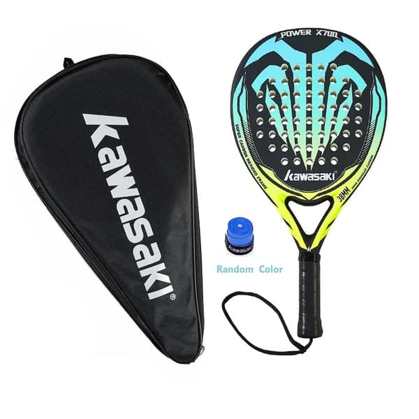 Padel-tennismaila, hiilikuitupinta, pehmeä EVA-ydin