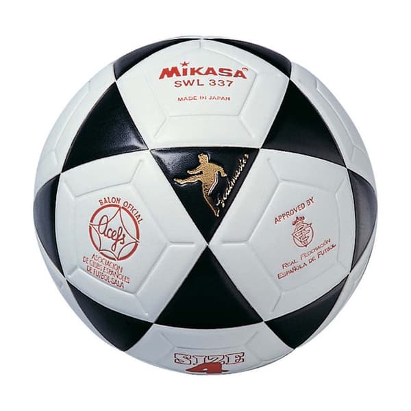 Mikasa Sisäjalkapallopallo Swl-337 Valkoinen,Musta 4