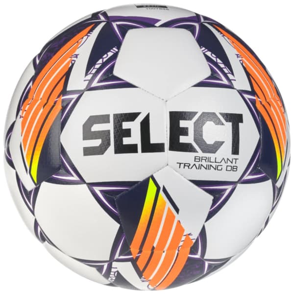 Select Brillant Training DB FIFA Basic V24 Ball BRILLANT TRAIN WHT-PURPLE, Fodbold, Unisex, hvid, Størrelse: 4