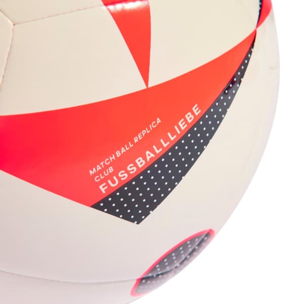 adidas Fussballliebe Club Euro 2024 Ball IN9372, Fotboll, Unisex, vit, Storlek: 5