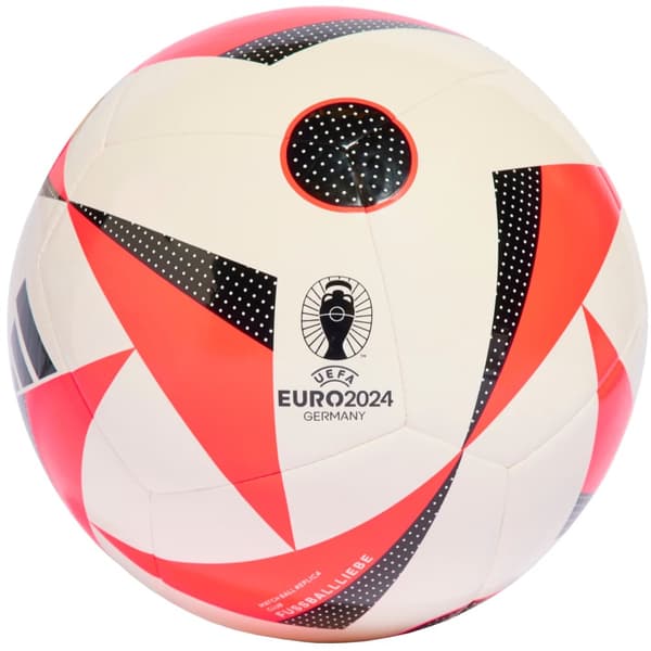 adidas Fussballliebe Club Euro 2024 Ball IN9372, Fodbold, Unisex, hvid, Størrelse: 5