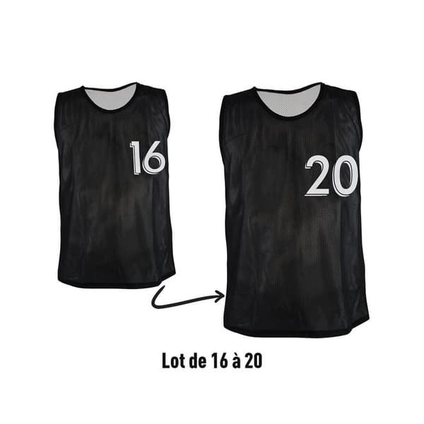 Sporti France SÆt Numbered Reversible 5 Units Sort XL