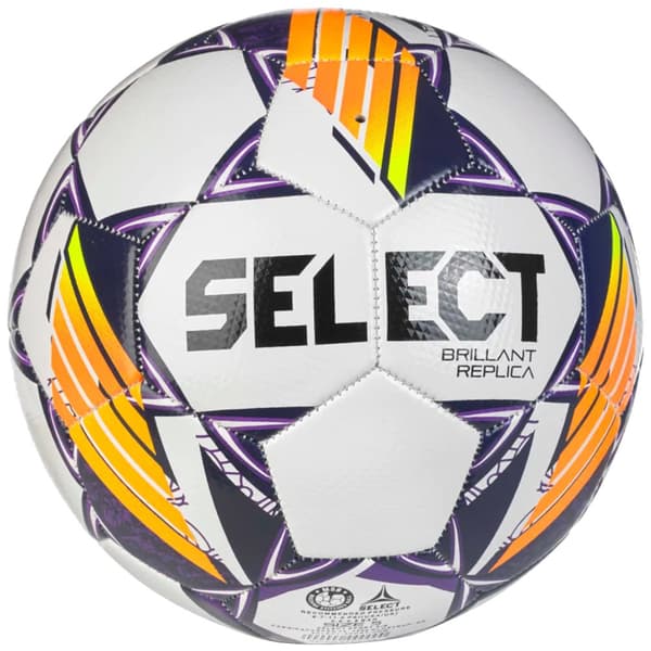 Select Brillant Replica V24 Ball 160063, Fodbold, Unisex, hvid, Størrelse: 5