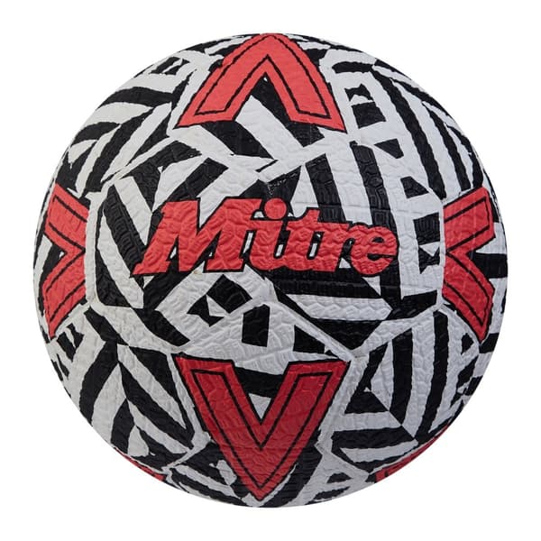 Mitre 2024 Street Fotboll Fotboll White/Black/Red 5