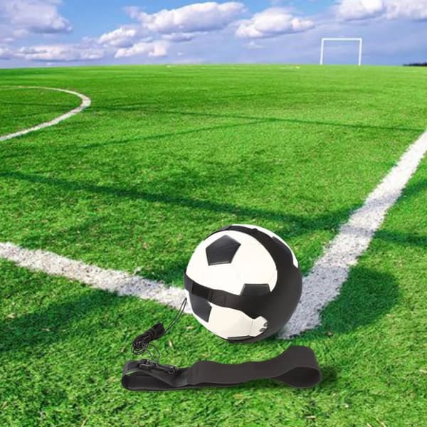 Fotbollsträningsbälte för kast och sparkar: Slitstarkt träningsbälte för individuell träning med fotboll