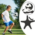 Miniatyrbild 6 av 9: Fotbollsträningsbälte för kast och sparkar: Slitstarkt träningsbälte för individuell träning med fotboll