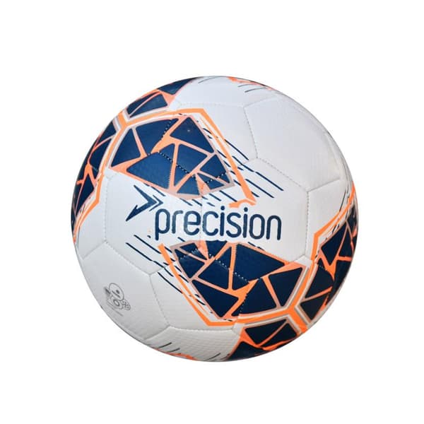 Precision Fusion 2024 Training Ball White/Navy/Fluorescent Orange 1