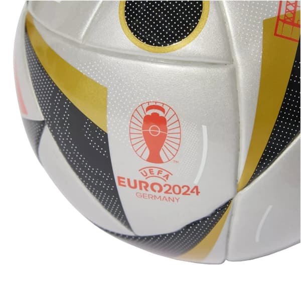adidas Fussballliebe Finale Euro 2024 Mini Ball IX4048, Fodbold, Unisex, sølv, Størrelse: 1