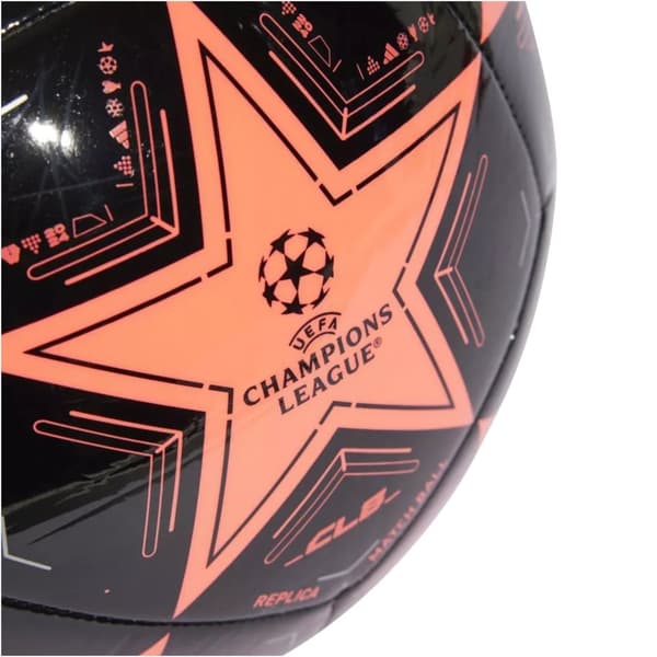 adidas UEFA Champions League Club Ball IX4064, Fodbold, Unisex, sort, Størrelse: 3