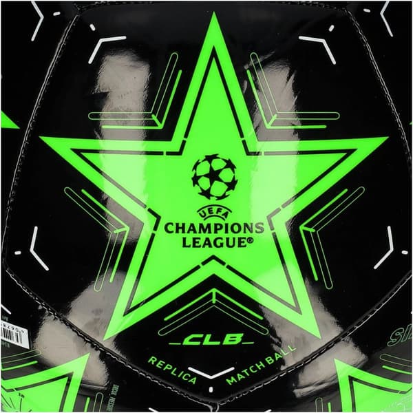 adidas UEFA Champions League Club Ball IX4067, Fodbold, Unisex, sort, Størrelse: 5