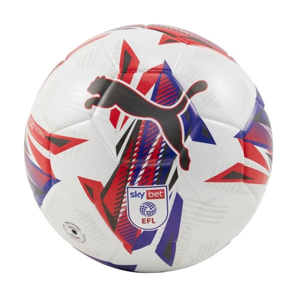 EFL Orbita 3 Sky Bet 24/25 Football White/Red/Blue 5