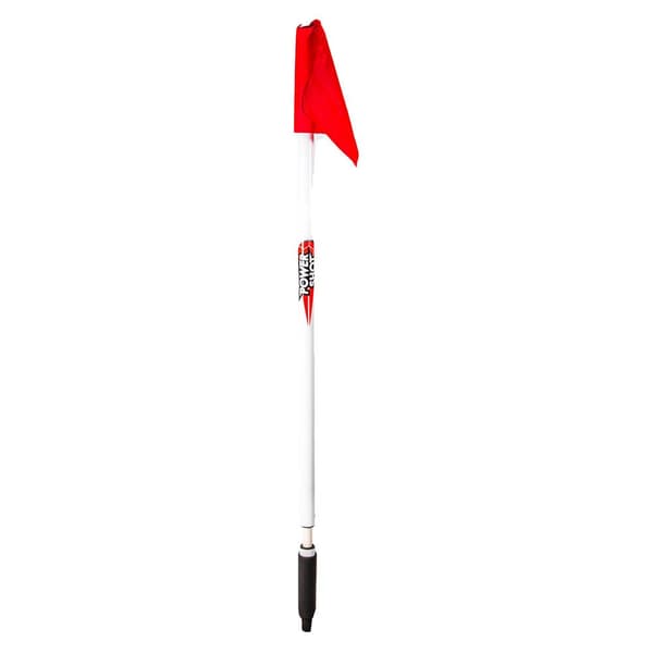 Powershot Hjørneflagssæt Rød,Hvid