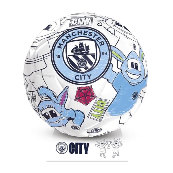 Manchester City FC Colour In Mini Football