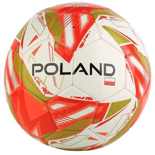 Fotboll - Select - Polens flagga - Storlek 4 - Unisex - TPU