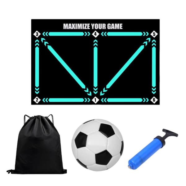 Fotballmatte / Treningsmatte for fotball - 90x60 cm