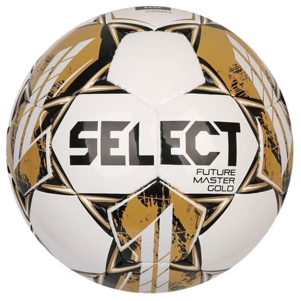Fotboll - Select - Futsal Master Gold - Storlek 4 - Unisex - Vit