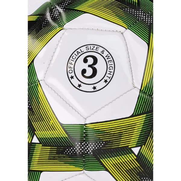 Fodbold - REZO - PVC - Størrelse 4 - Tofarvet gul - Holdbar
