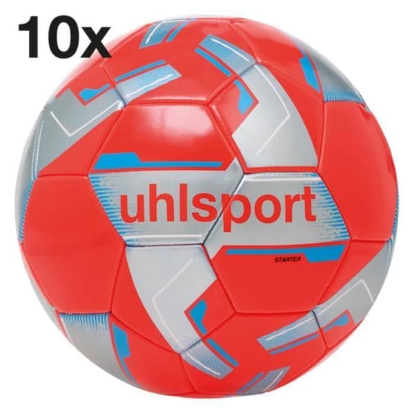 Paket med 4 x 10 Uhlsport Starter-bollar - mångfärgad - Storlek 5