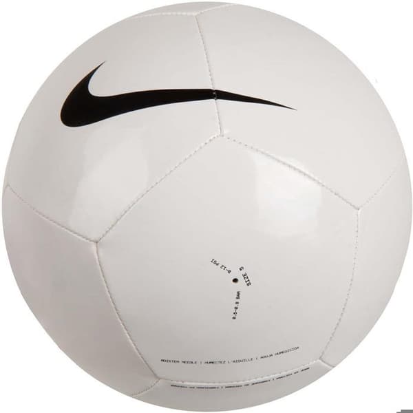 Träningsboll - Nike - Pitch Team - Vit - Storlek 5 - Gummi