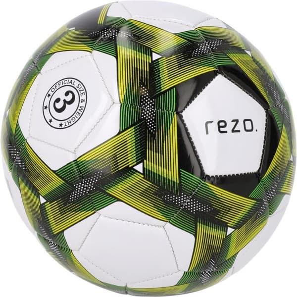 Jalkapallo - REZO - PVC - Koko 5 - Kaksisävyinen keltainen - Kestävä