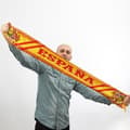 Miniatyrbild 1 av 3: Fotbollssjal - Spanien - Gul - Unisex - Vuxen - Presentscarf