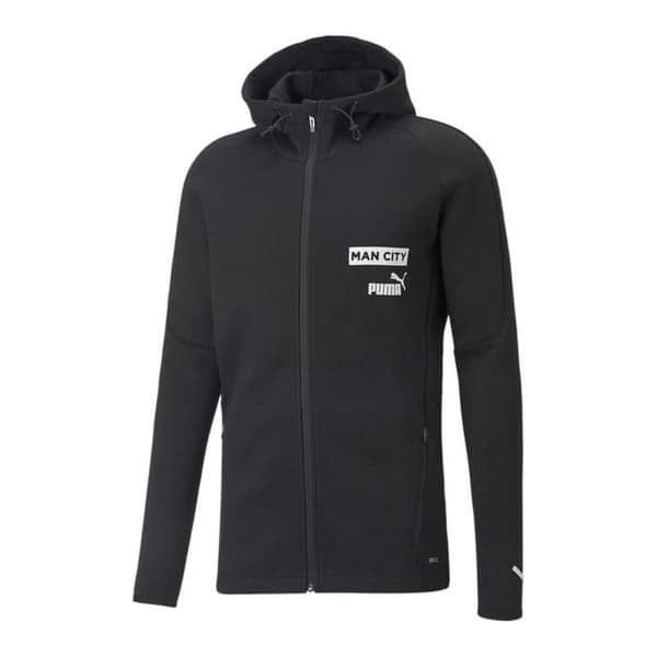 Manchester City Hooded Sweatshirt 2022/23 - svart/vit - XL