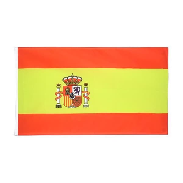 Drapeau Spanien 60 x 90 cm Flagga Spansk Supporter VM FIFA 2018 Ryssland Fotboll Phonillico®