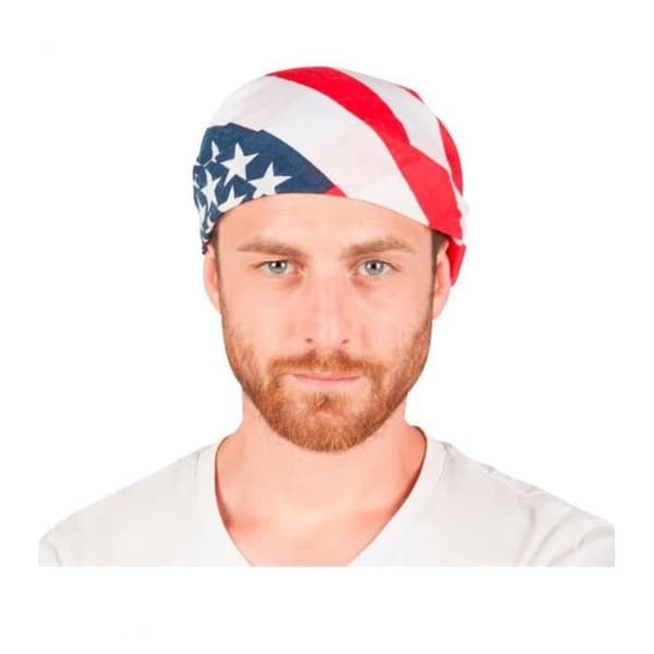 Bandana Amerikansk Flagga PtitClown Flerfärgad