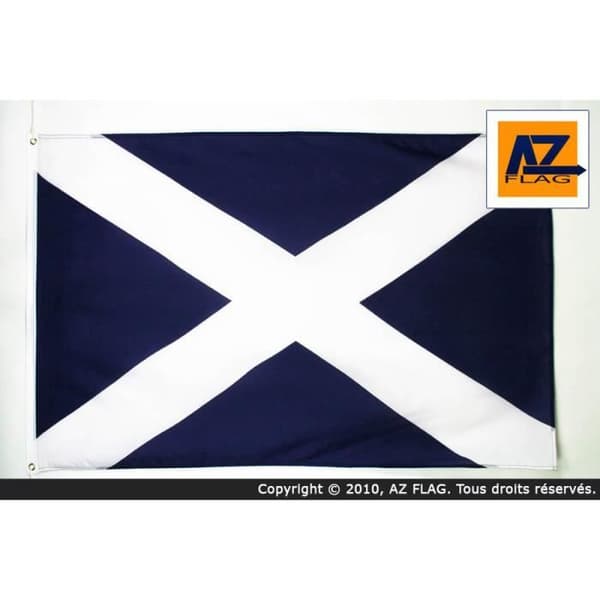 Scotland Flag - AZ FLAG - 150x90cm - Högkvalitativ polyester - Metallöglor - Förstärkta kanter