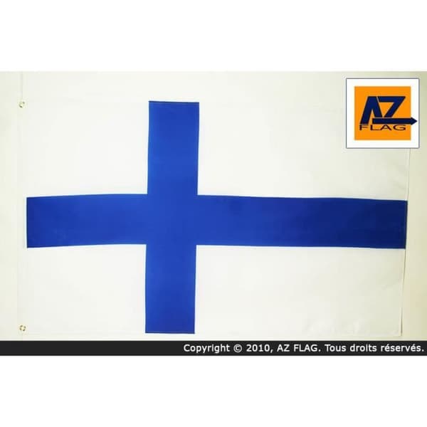 Flagga - AZ FLAGGA - Finland - 150x90cm - Polyester - Hög kvalitet