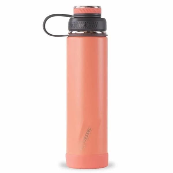 Flaska - EcoVessel - Boulder - 709 ml - Rostfritt stål - TriMax® isolering - Rosa